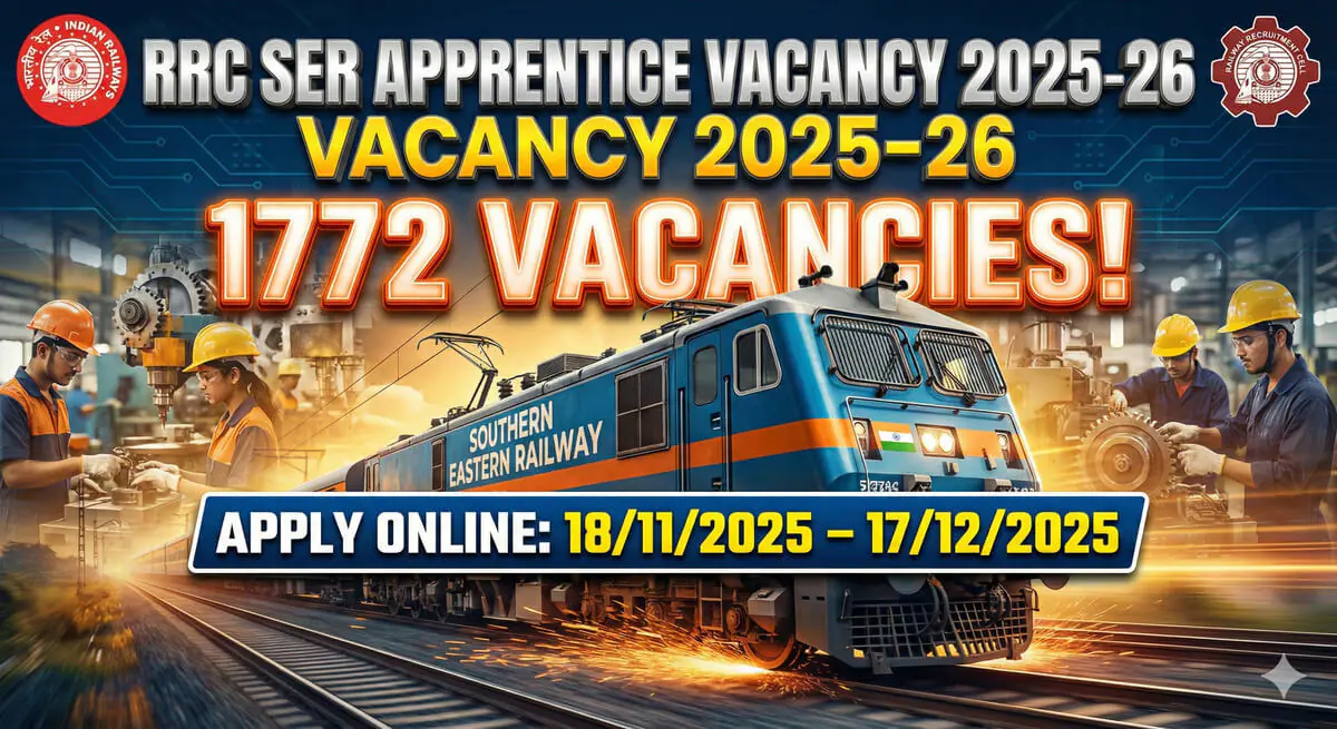 rrc ser apprentice vacancy 2025-26