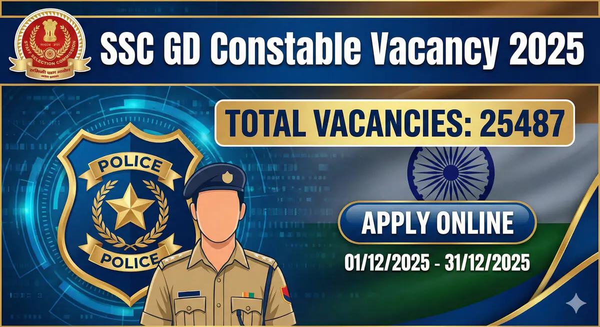 SSC GD Constable Vacancy 2025