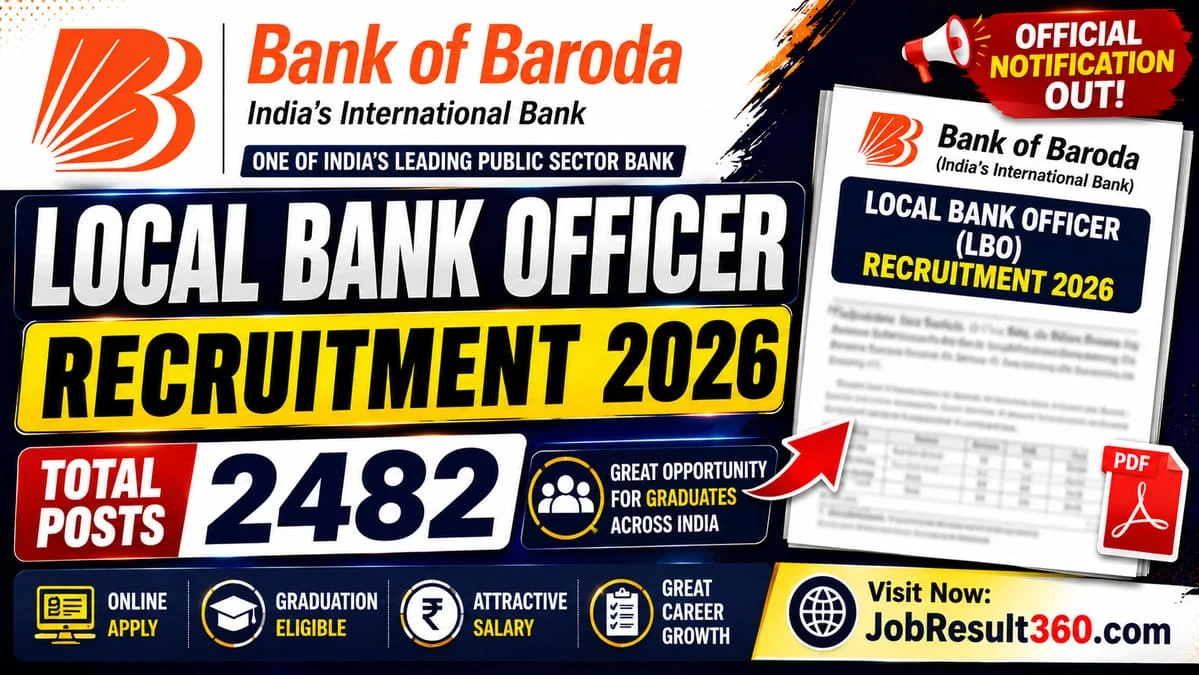 BOB Local Bank Officer LBO Vacancy 2026