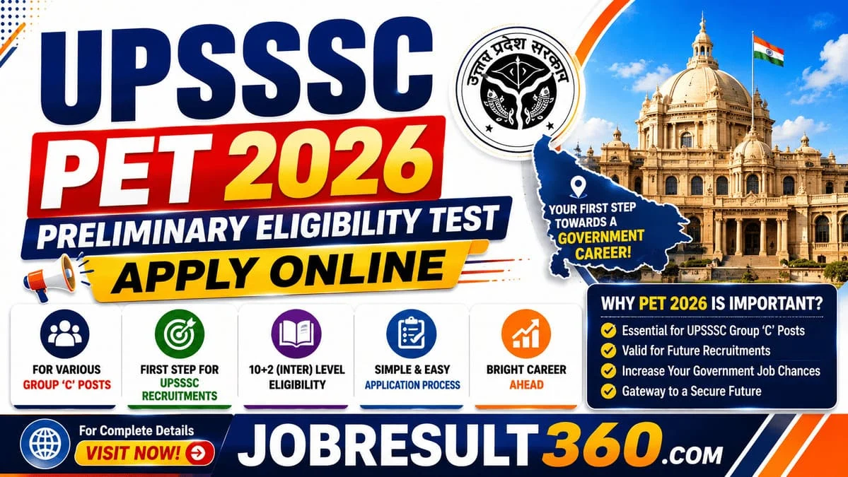 UPSSSC Preliminary Eligibility Test PET 2026
